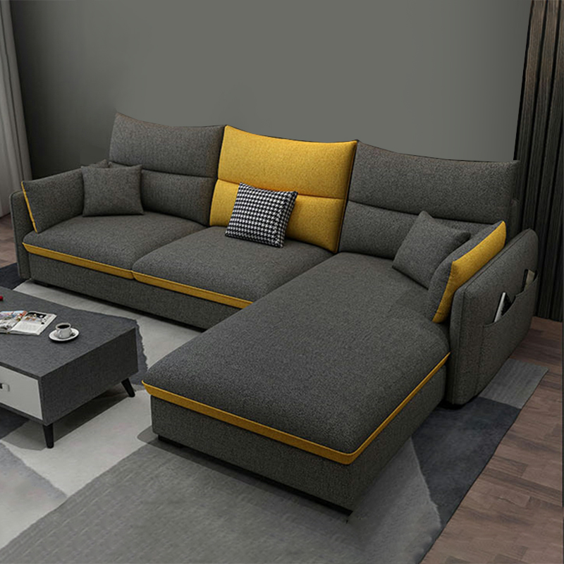 Modern Gray Sectional Sofa | Ormau - image 24