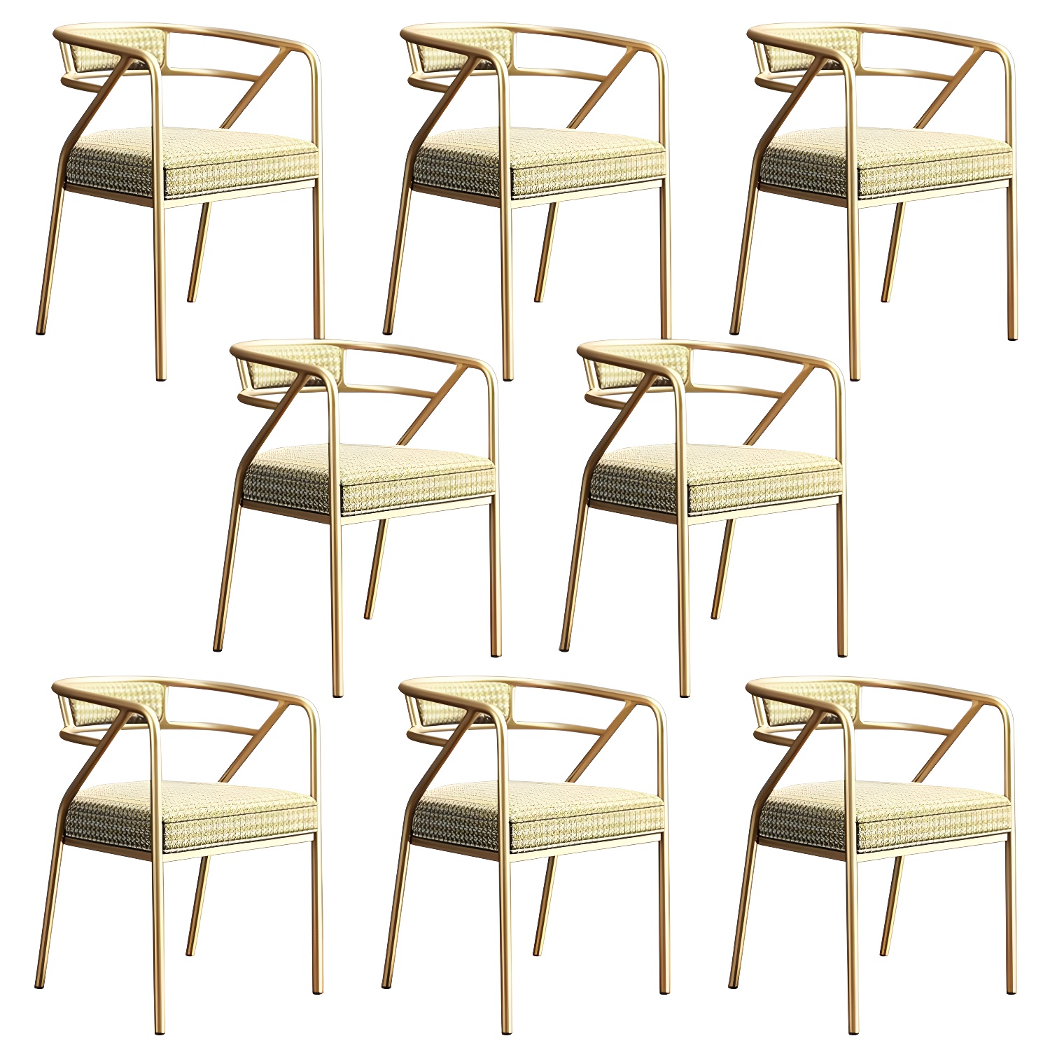 Glam Upholstered Arm Chair | Ormau - image 60