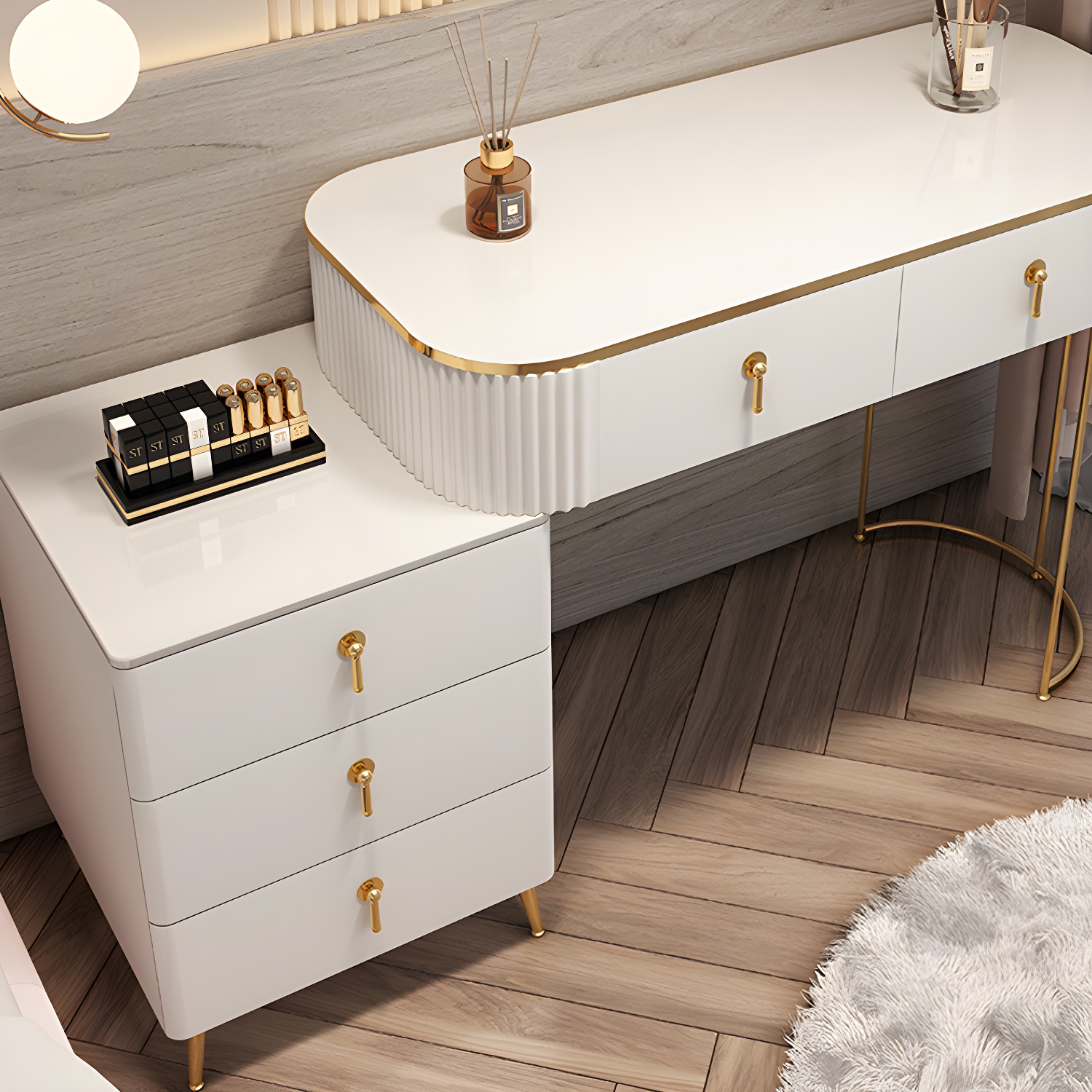 Mirrored Vanity Desk | Ormau - image 10