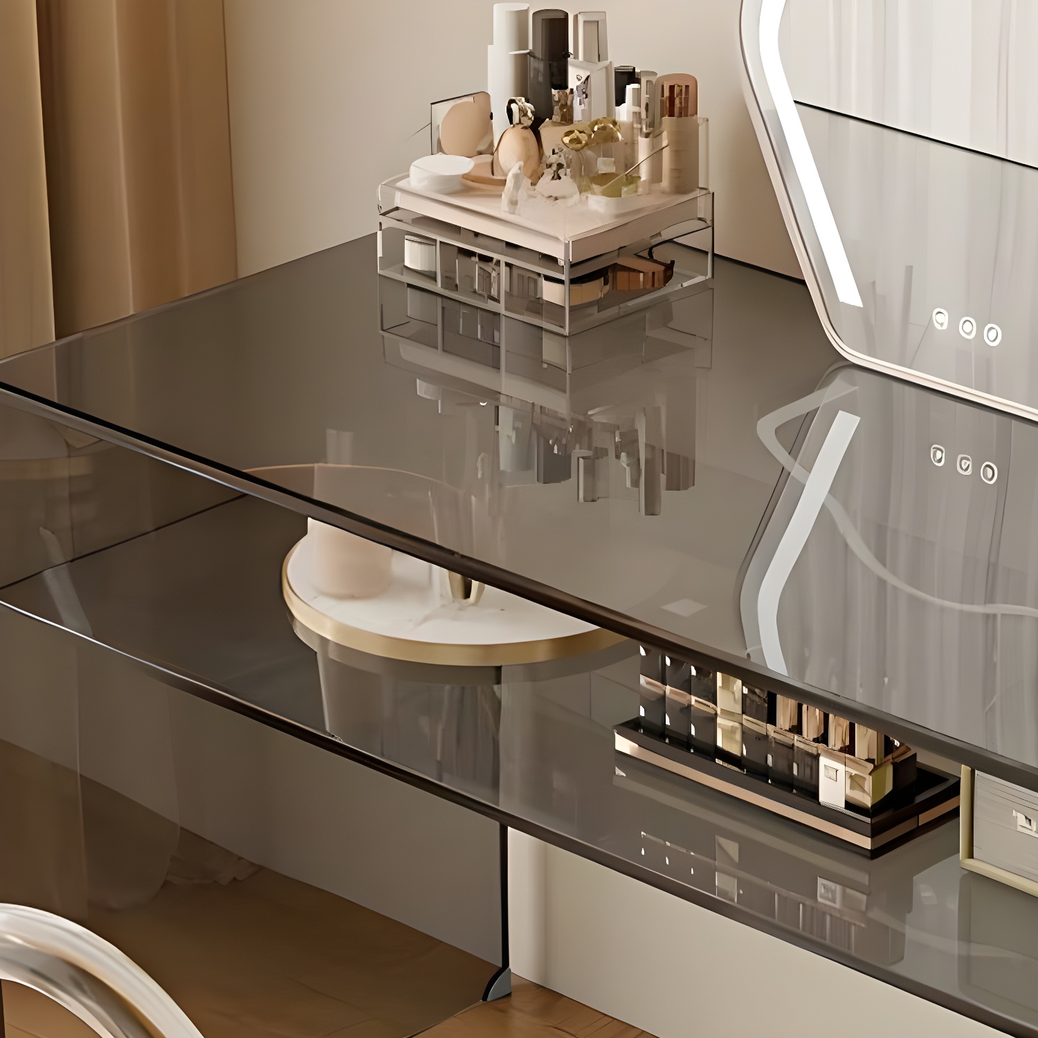 Glass Dressing Table | Ormau - image 9