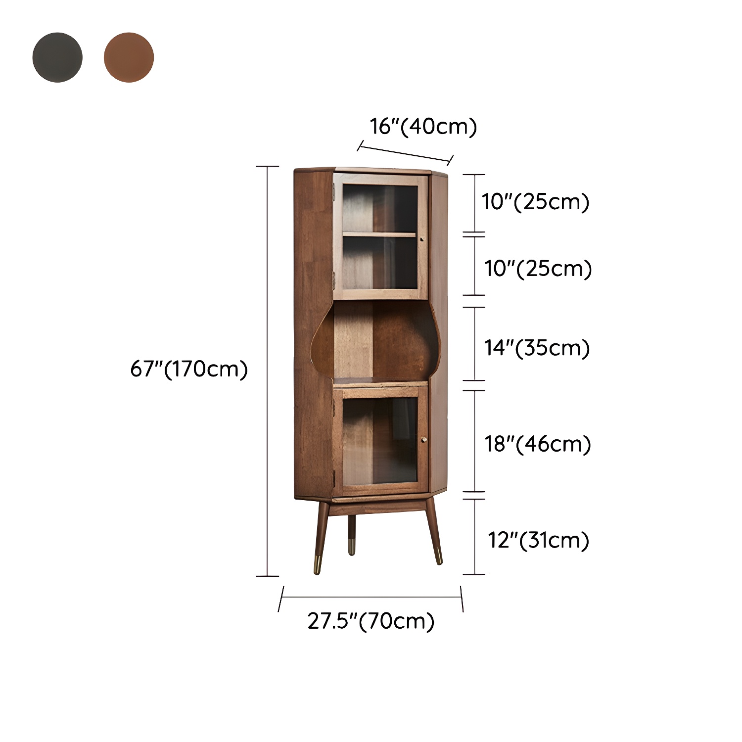 Corner Accent Cabinet | Ormau - image 17