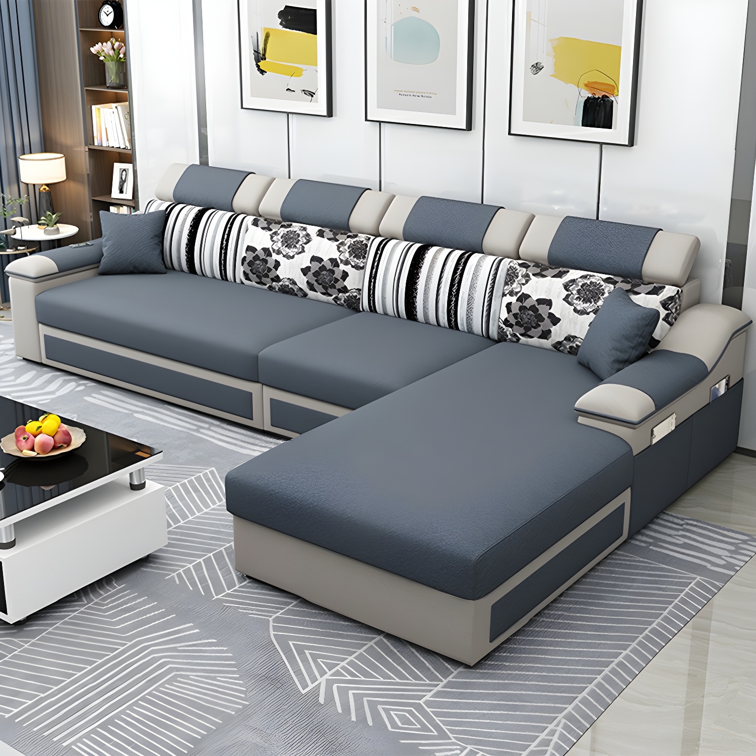 Modular L-Shape Sectional | Ormau - image 13