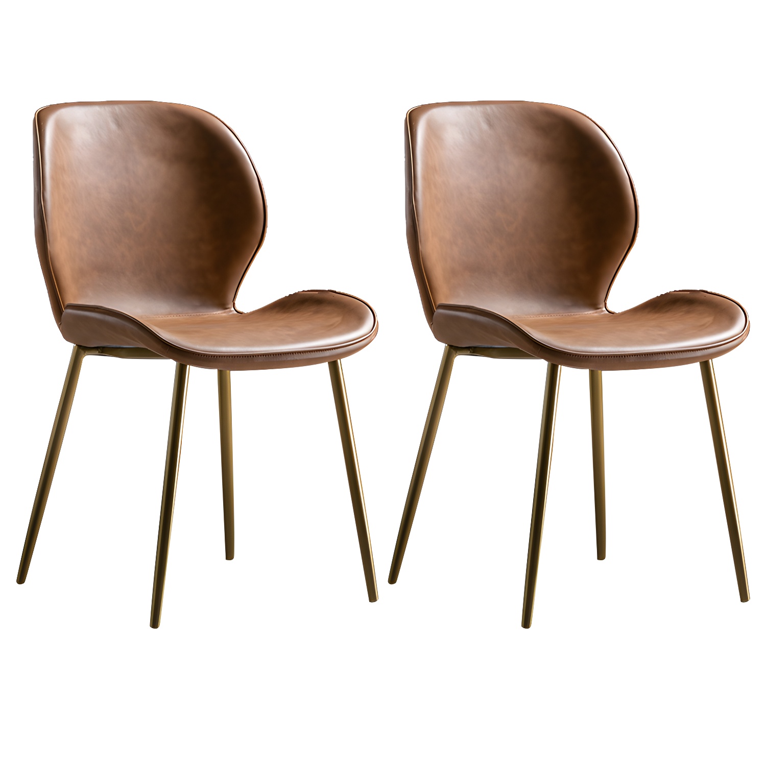Wingback Leather Dining Chair | Ormau - image 26
