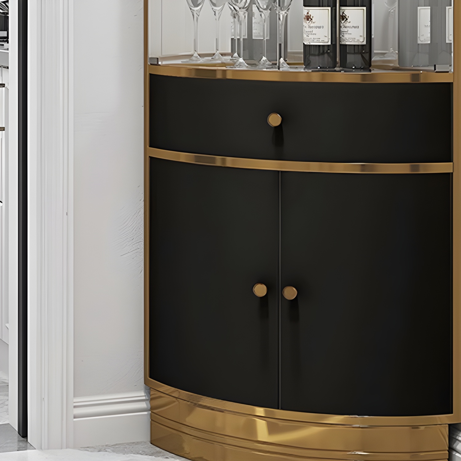 Corner Accent Cabinet | Ormau - image 11