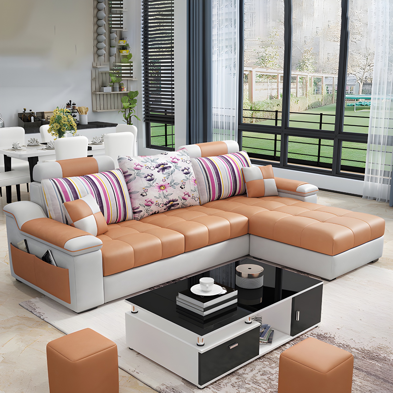 L-Shape Sectional Sofa | Ormau - image 9