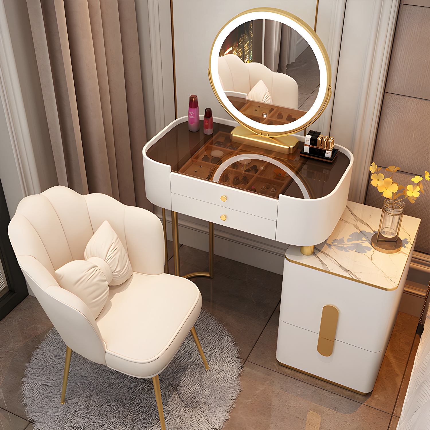 Glass Top Vanity | Ormau - image 31