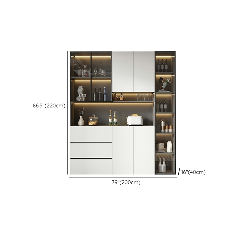 Modern White Buffet Cabinet | Ormau - image 22
