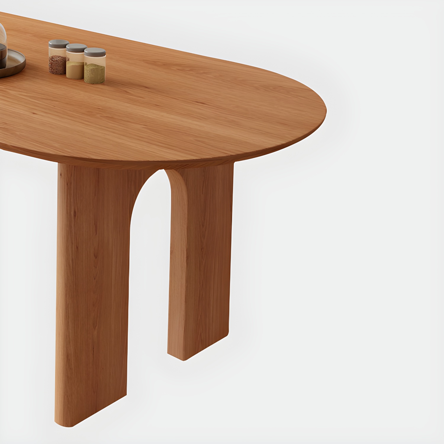 Scandinavian Oval Dining Table | Ormau - image 8