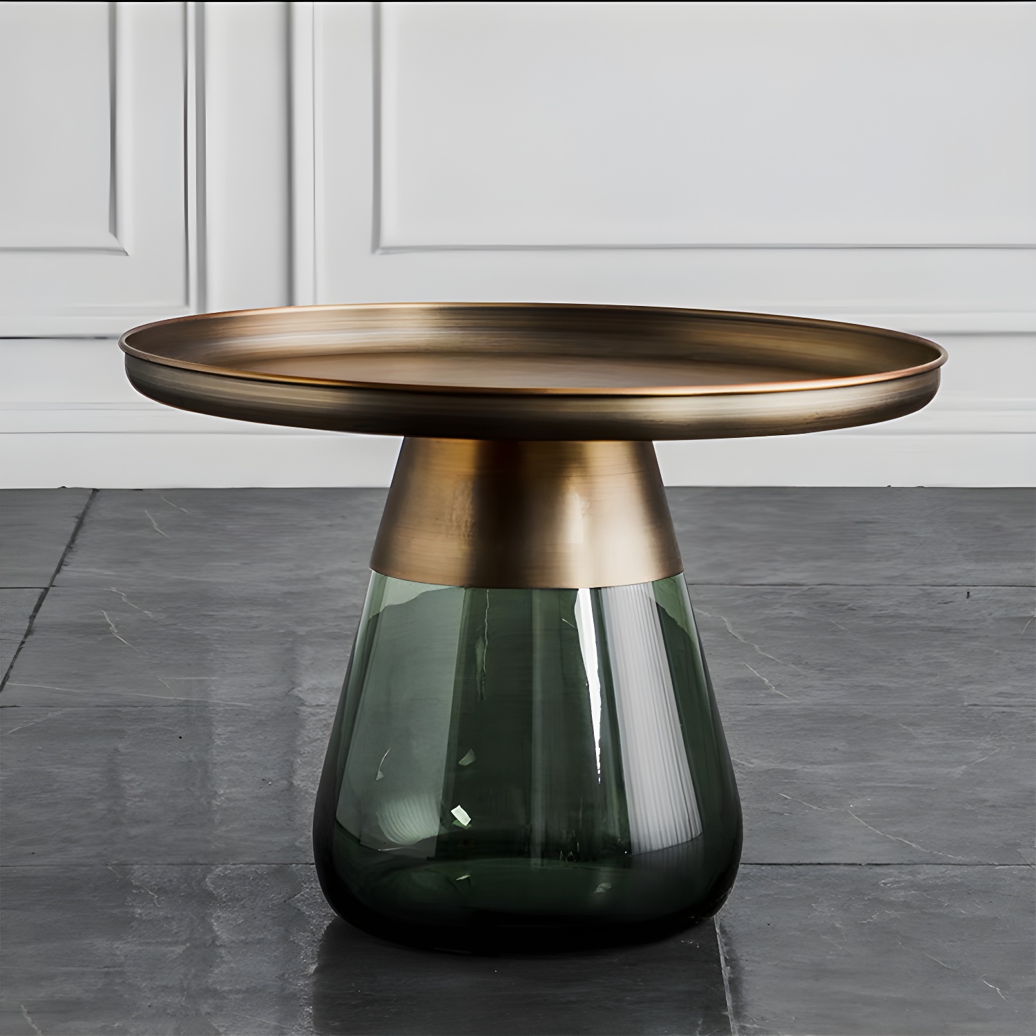 Glass & Gold Coffee Table | Ormau - image 2