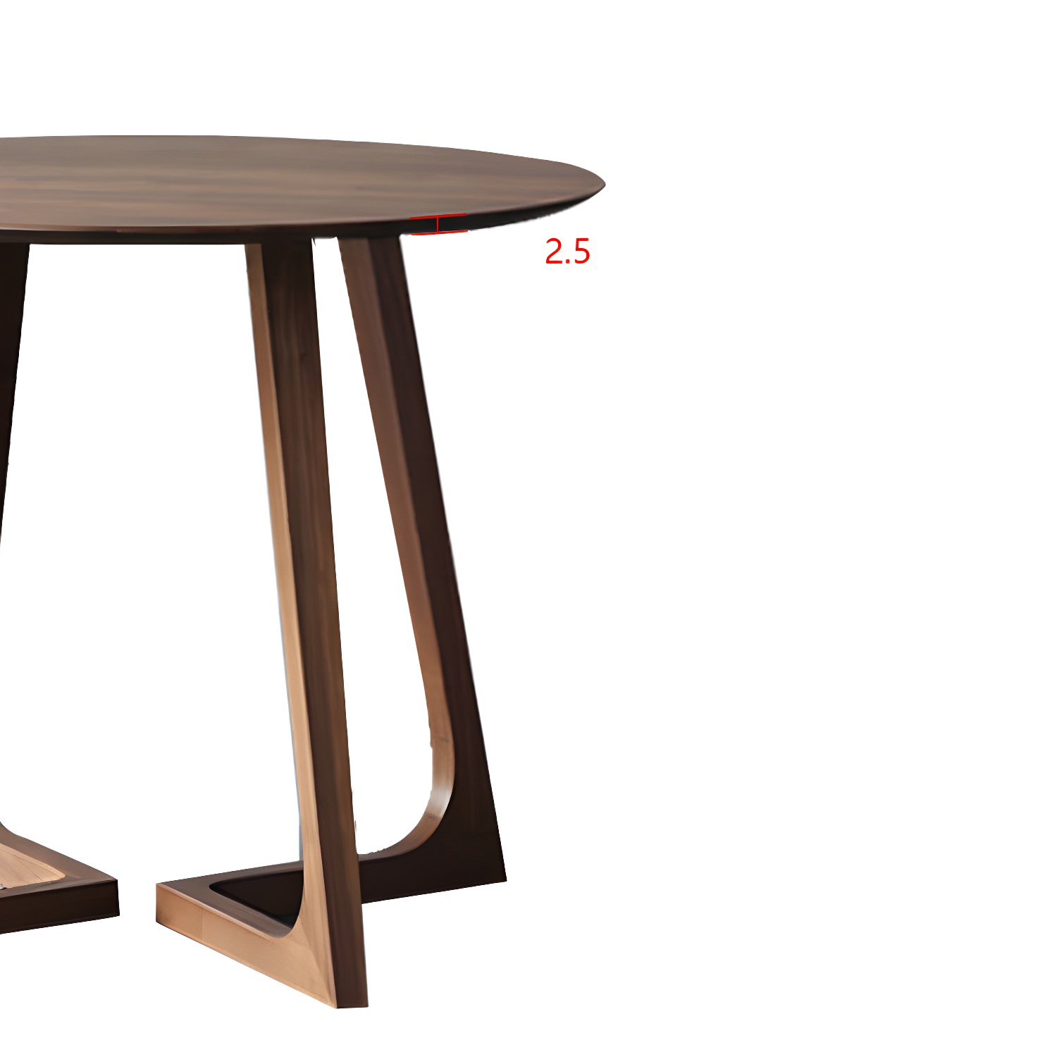 Walnut Ash Dining Table | Ormau - image 8