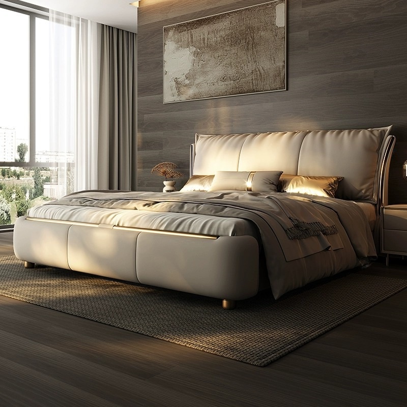 Luxurious Gray Storage Bed | Ormau - image 4