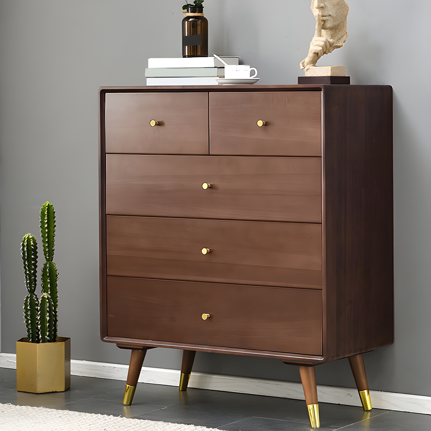 Solid Wood Accent Chest | Ormau - image 33