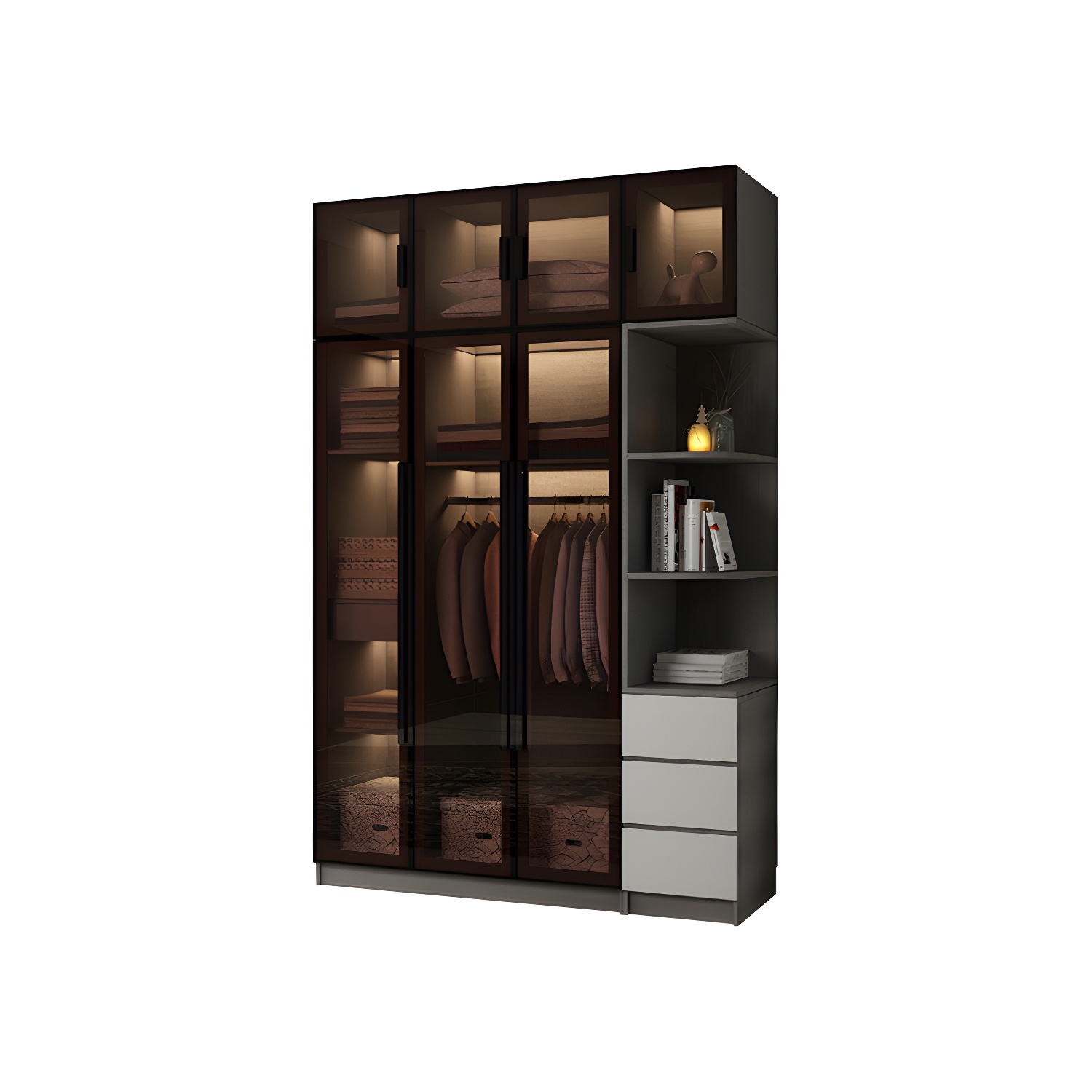 Modern Hinged Wardrobe | Ormau - image 52