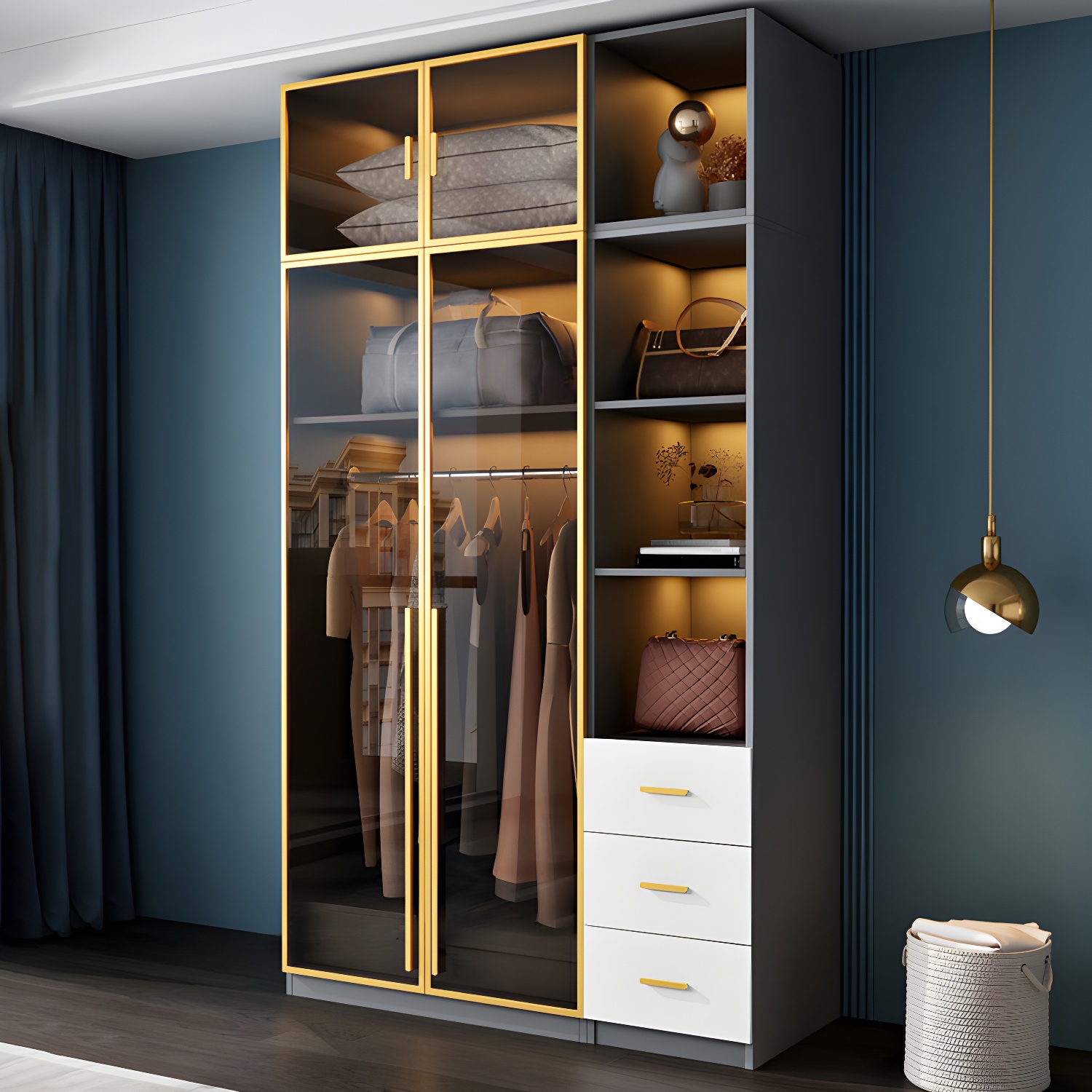 Color Block Armoire | Ormau - image 4