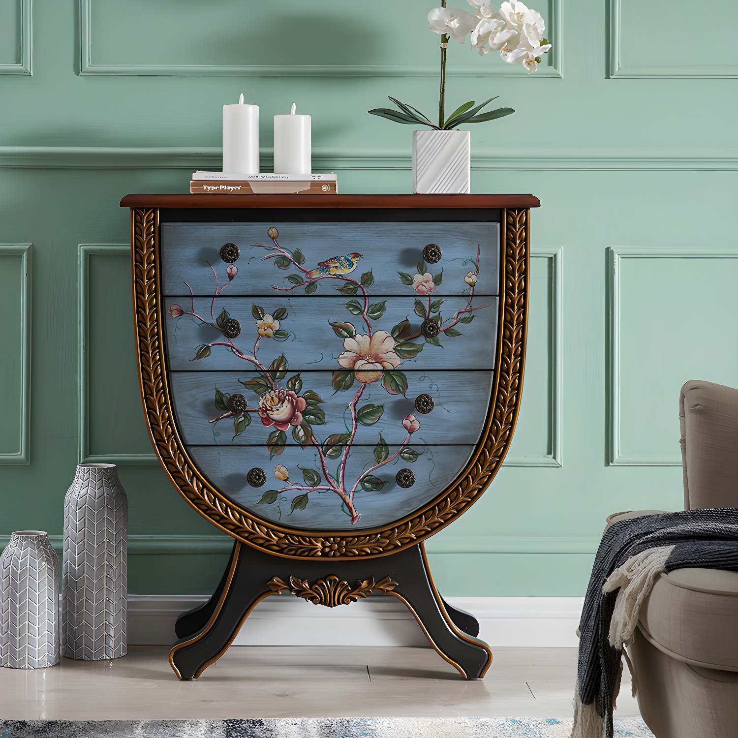 Rustic Wood Chest | Ormau - image 19