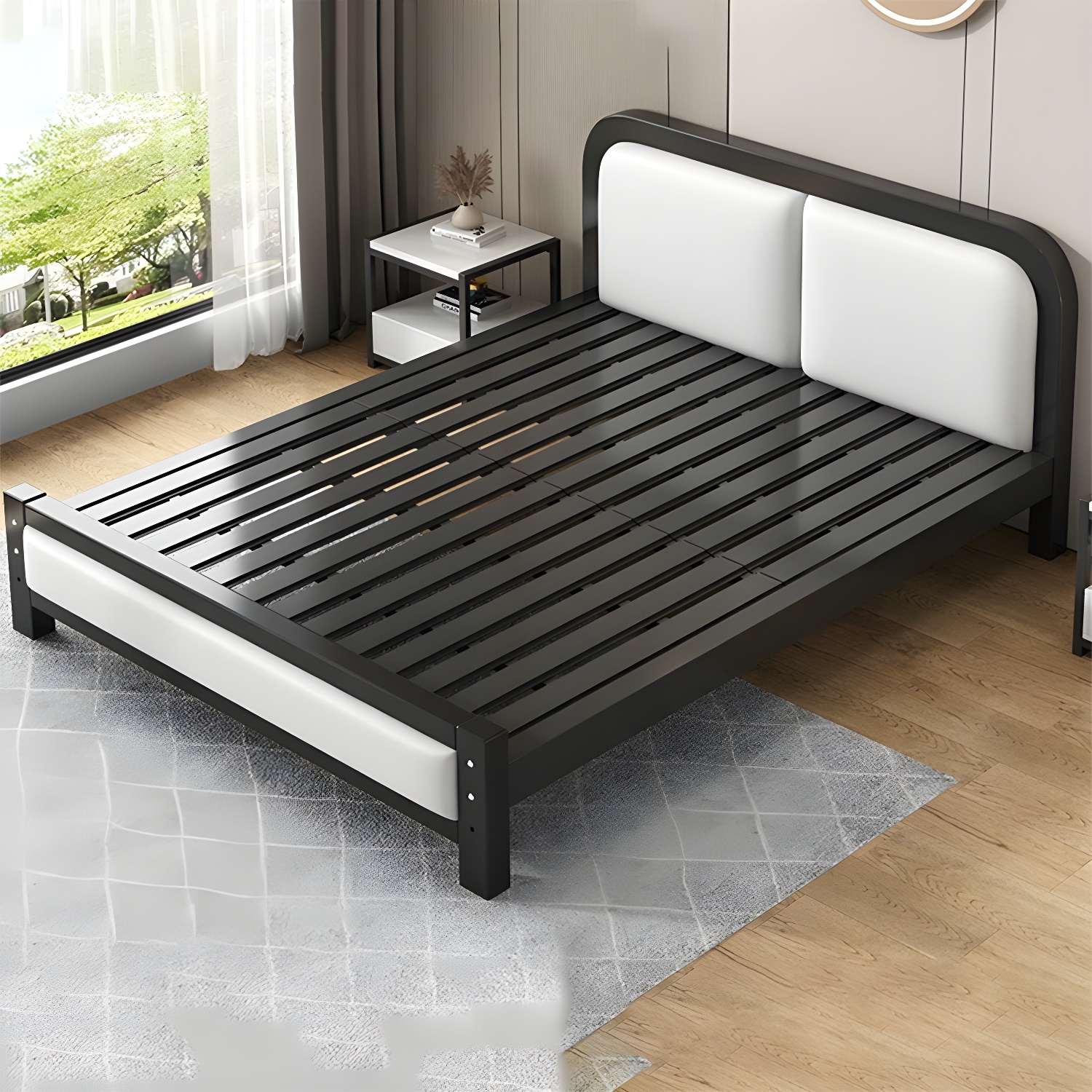 Modern Panel Bed | Ormau - image 27