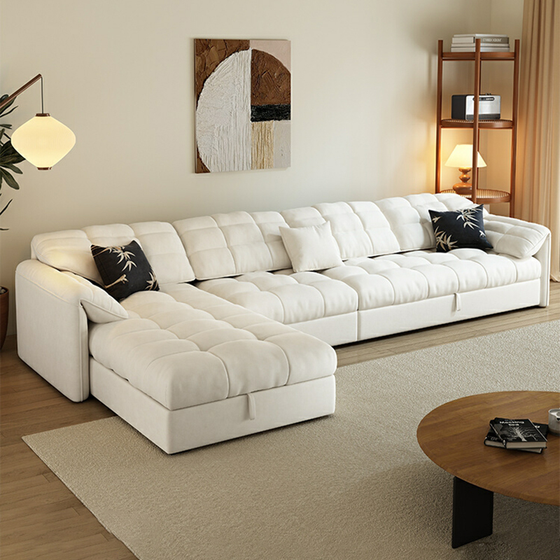 Tufted Velvet Sectional Sofa | Ormau - image 1