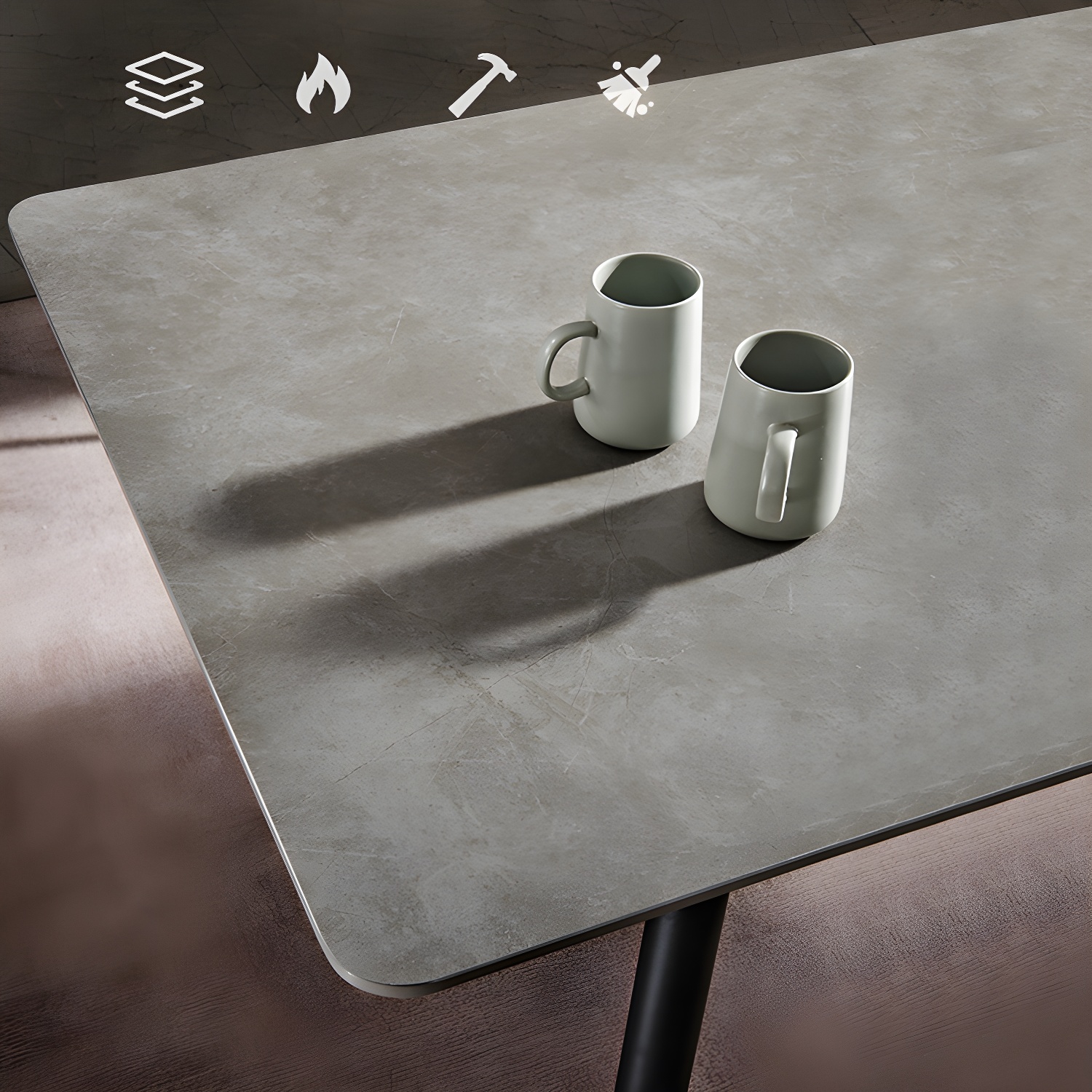 Sleek Stone Dining Table | Ormau - image 7