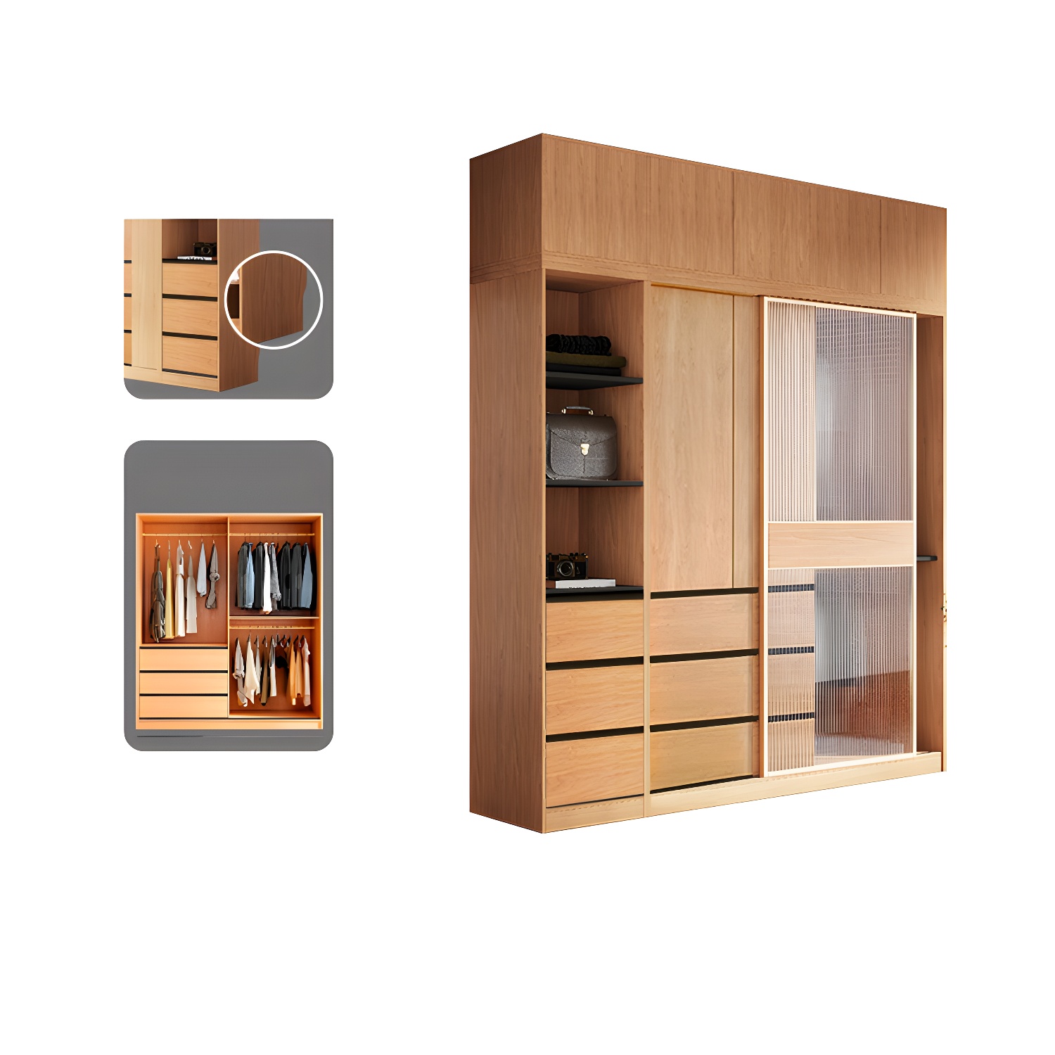 Modern Wardrobe Armoire | Ormau - image 36
