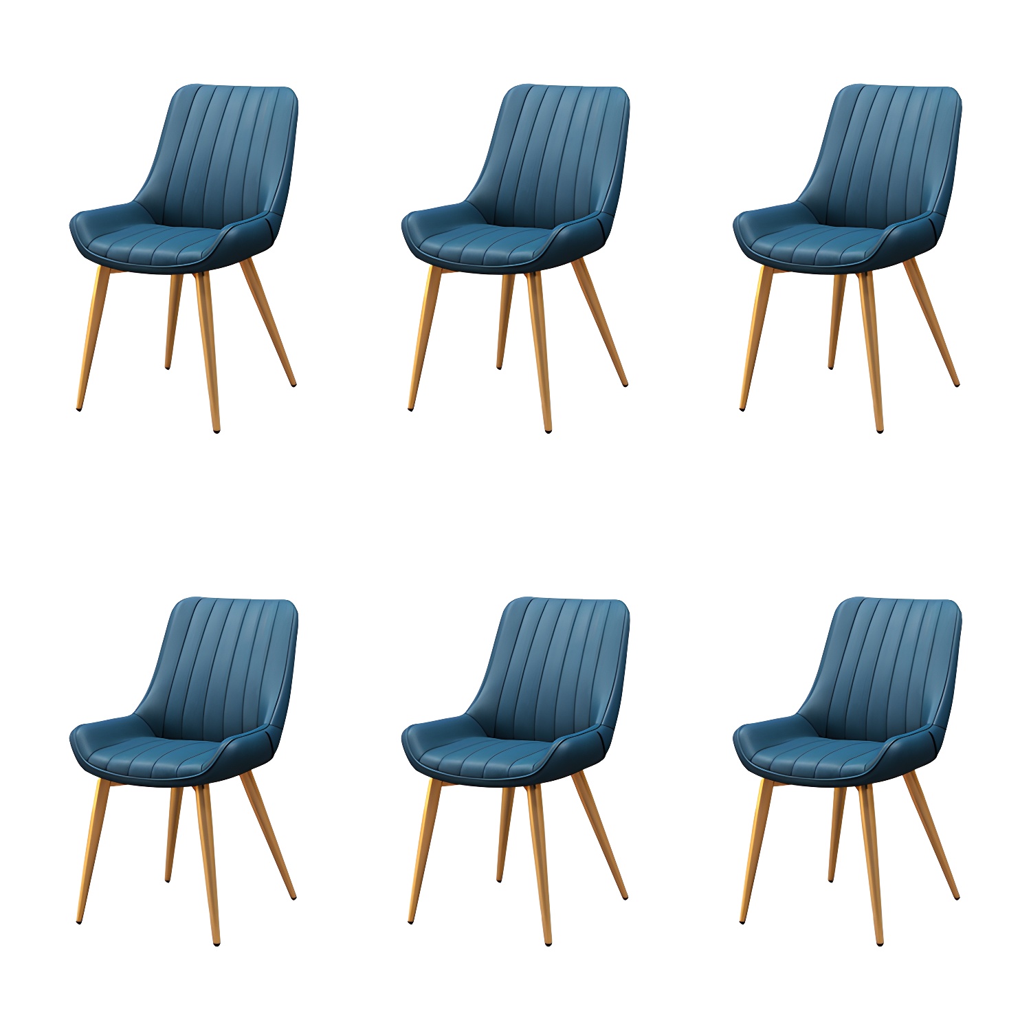 Faux Leather Dining Side Chair | Ormau - image 41