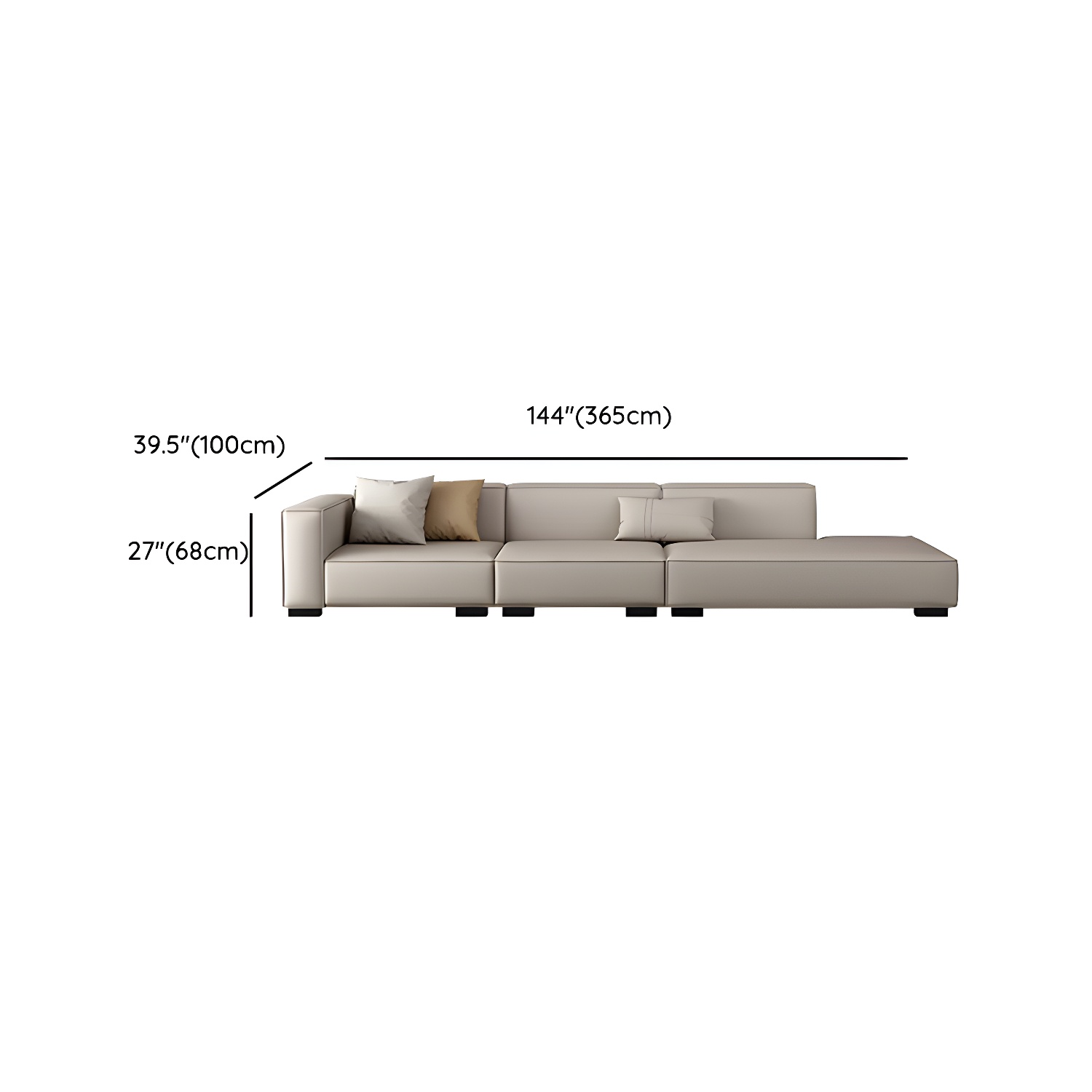 Modern Sofa Chaise | Ormau - image 19