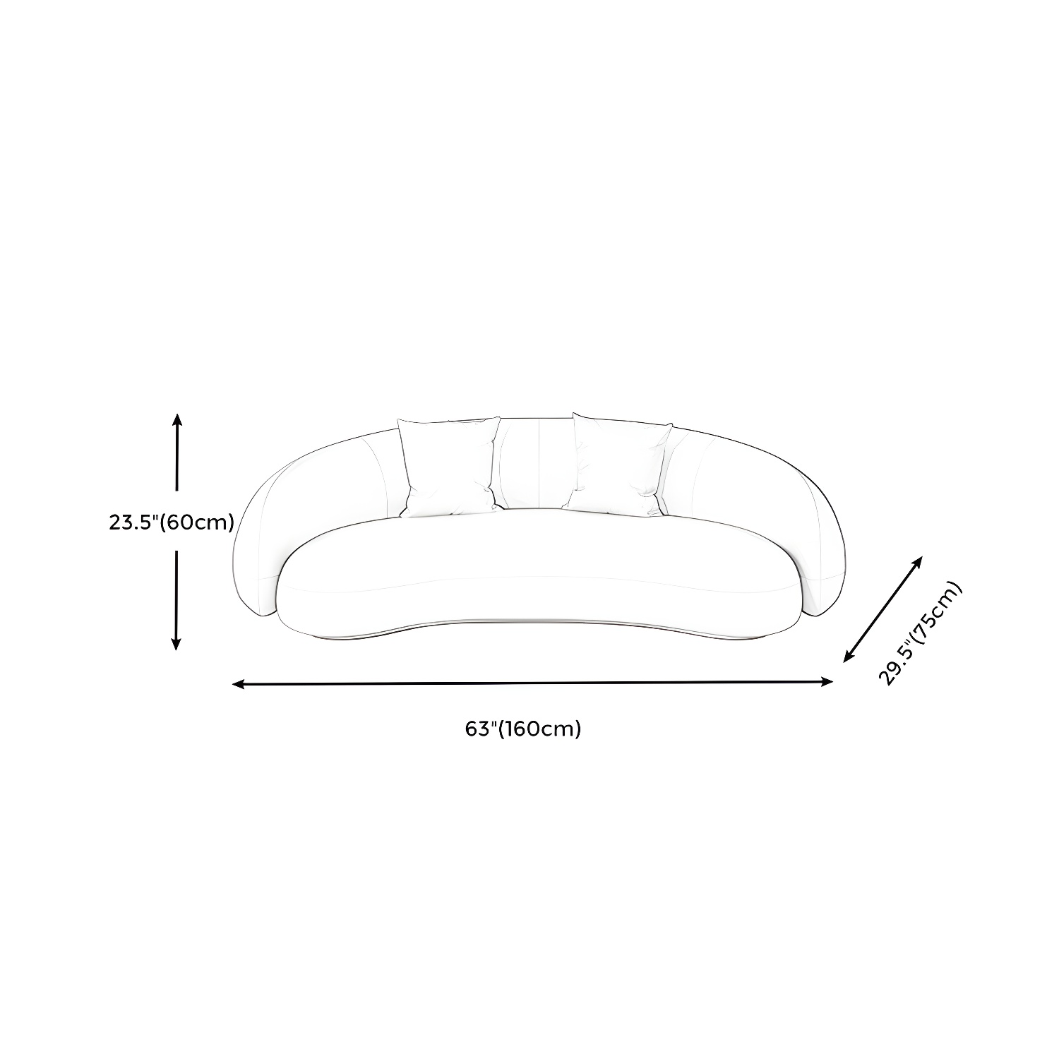 Curved Sofa | Ormau - image 21