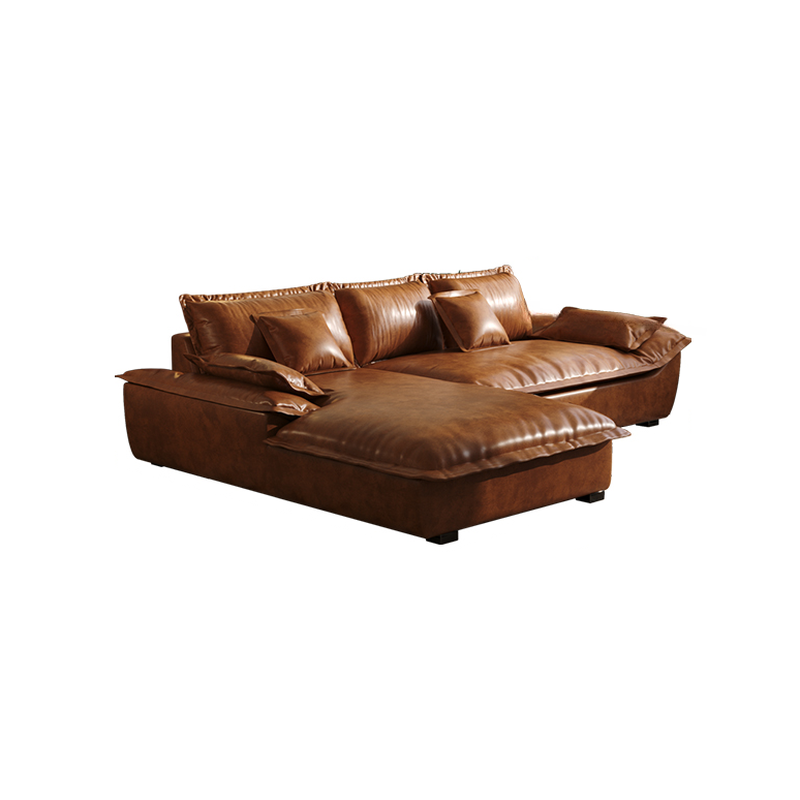 L-Shape Leather Sectional | Ormau - image 21