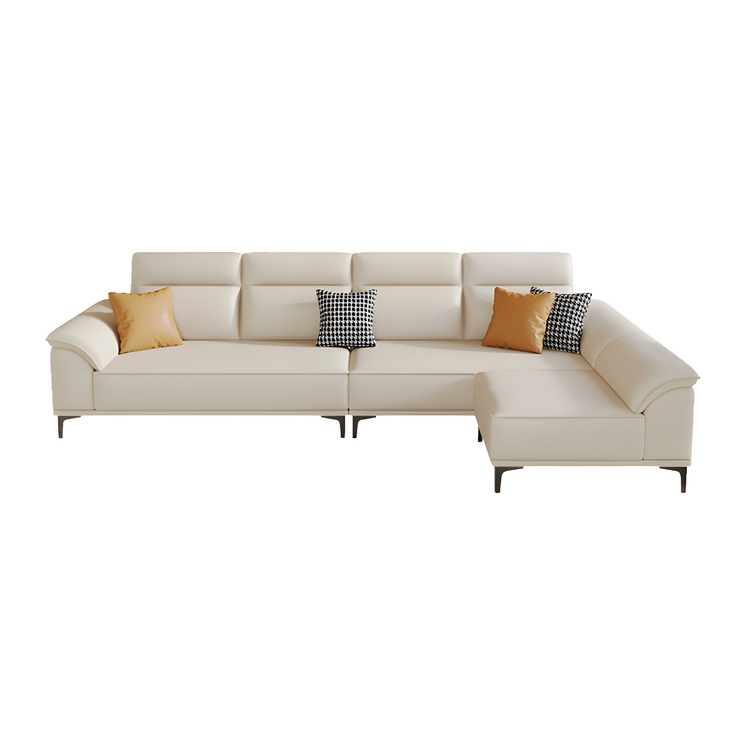 Modern Sofa with Ottoman | Ormau - image 5