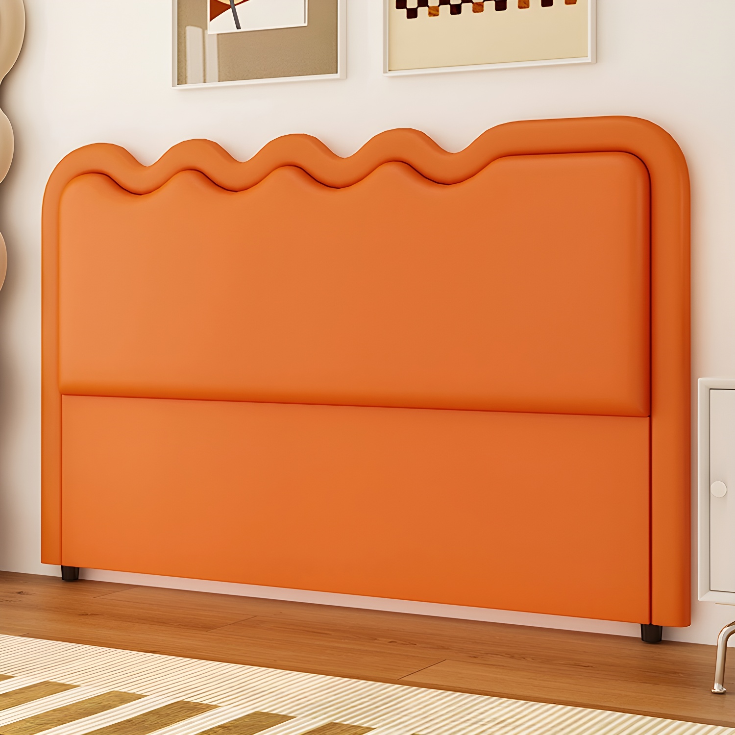 Upholstered Leather Headboard | Ormau - image 10