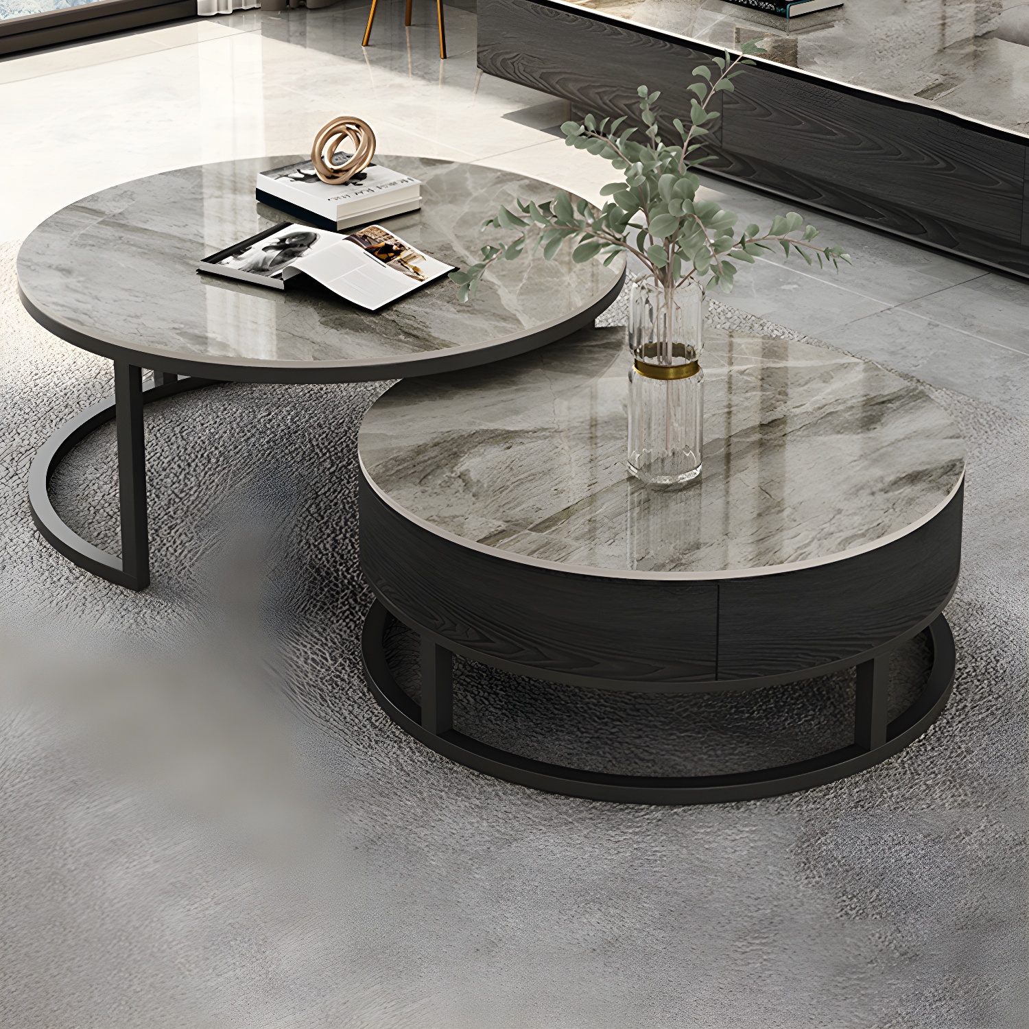 Slate Nesting Coffee Table | Ormau - image 6