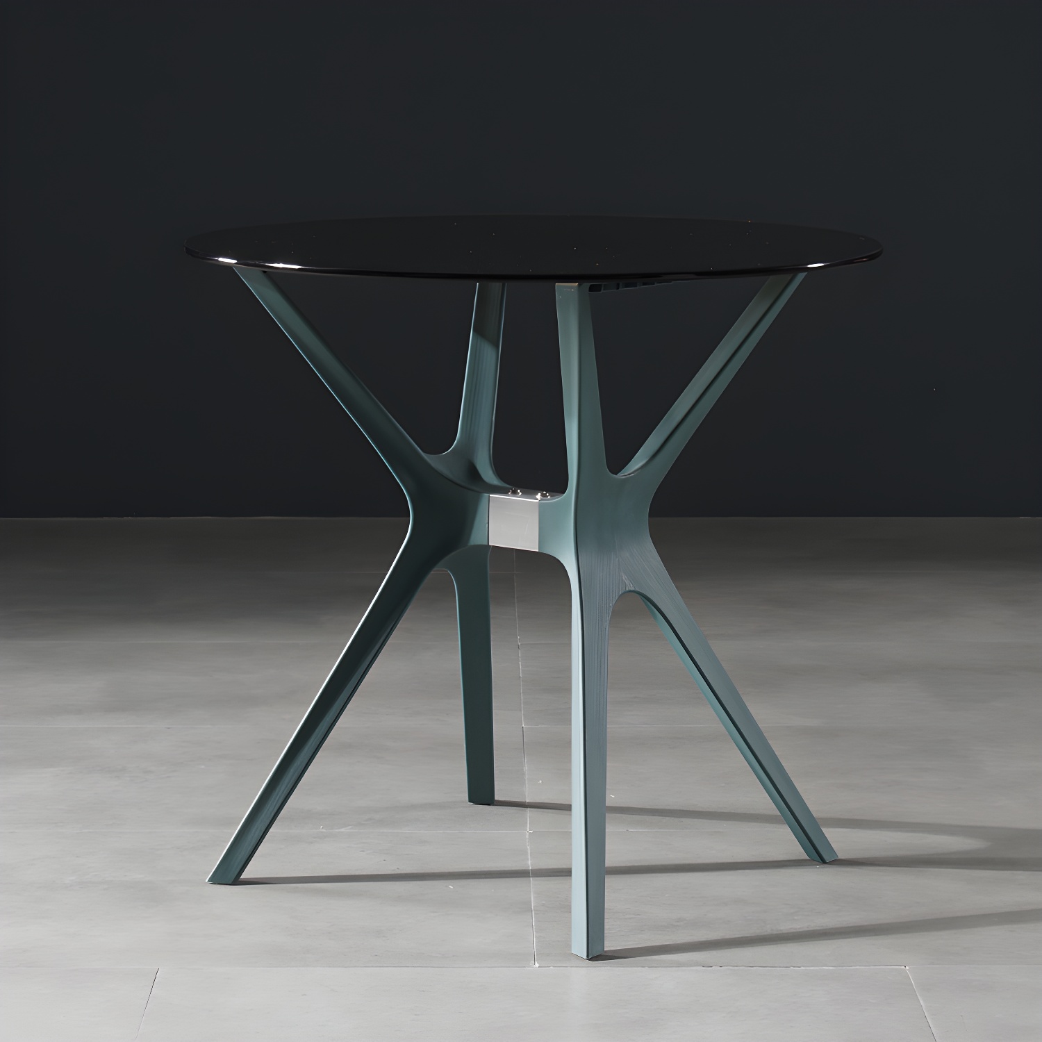 Modern Round Glass Dining Table | Ormau - image 22