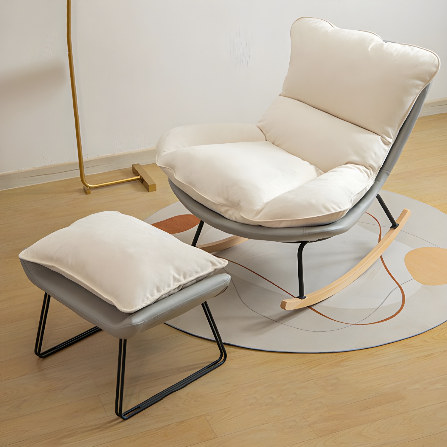 Upholstered Rocking Chair | Ormau - image 26