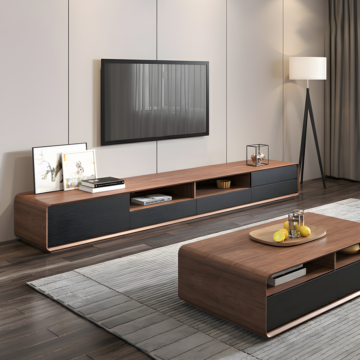 Scandinavian Wood TV Stand | Ormau - image 11