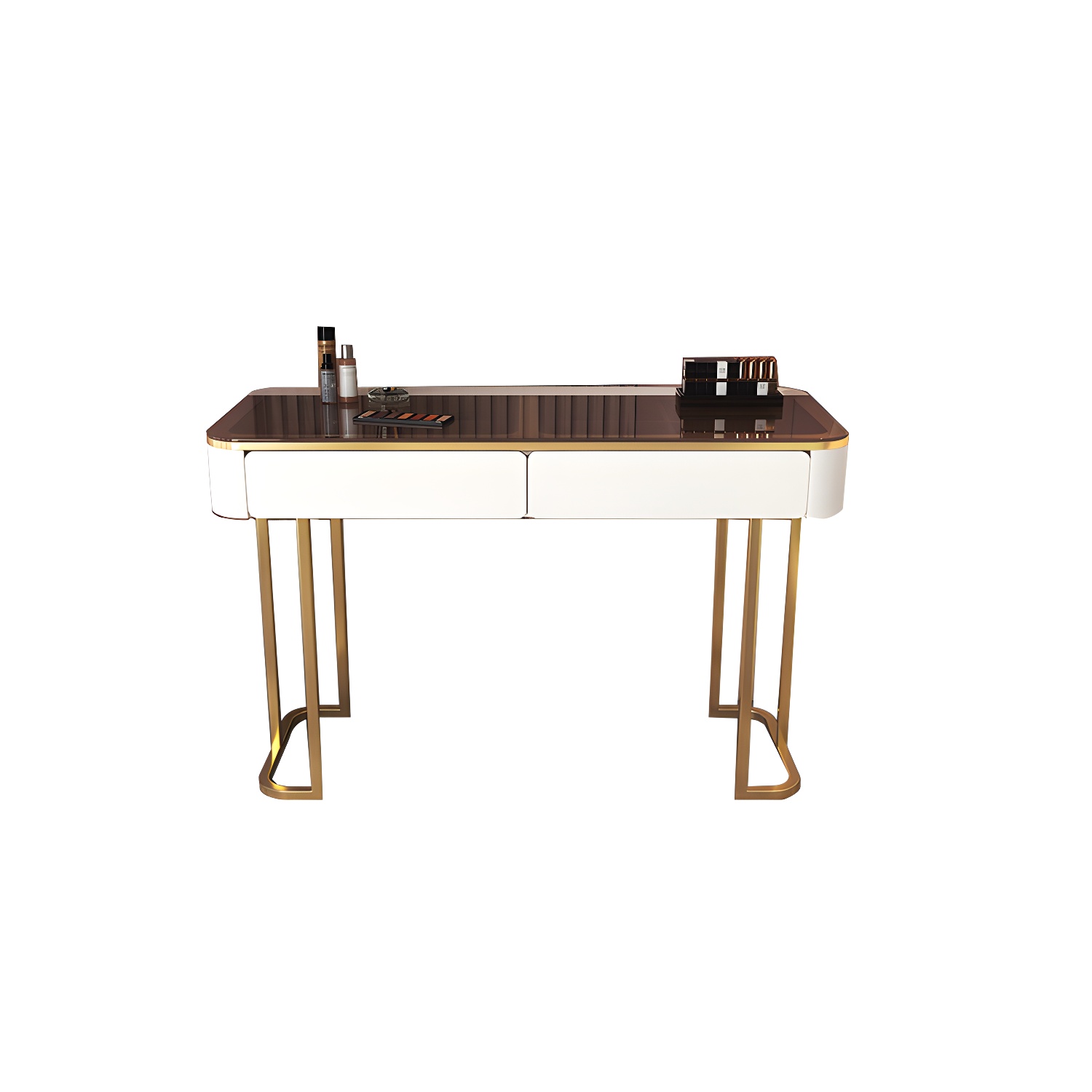 Glam Glass-Top Vanity | Ormau - image 5