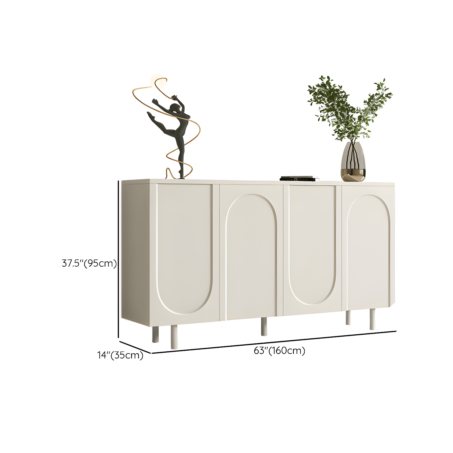 Modern White Buffet | Ormau - image 14