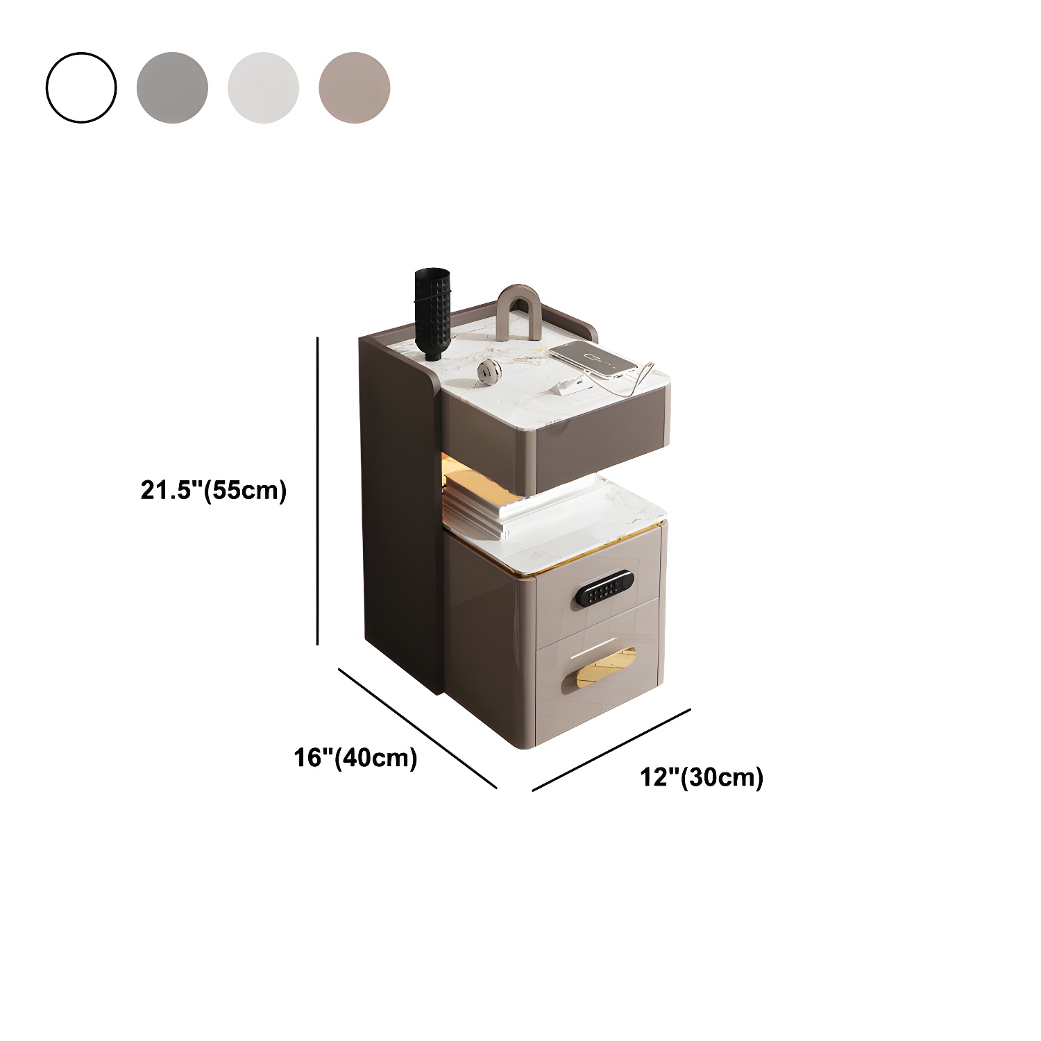 USB Charging Nightstand | Ormau - image 18