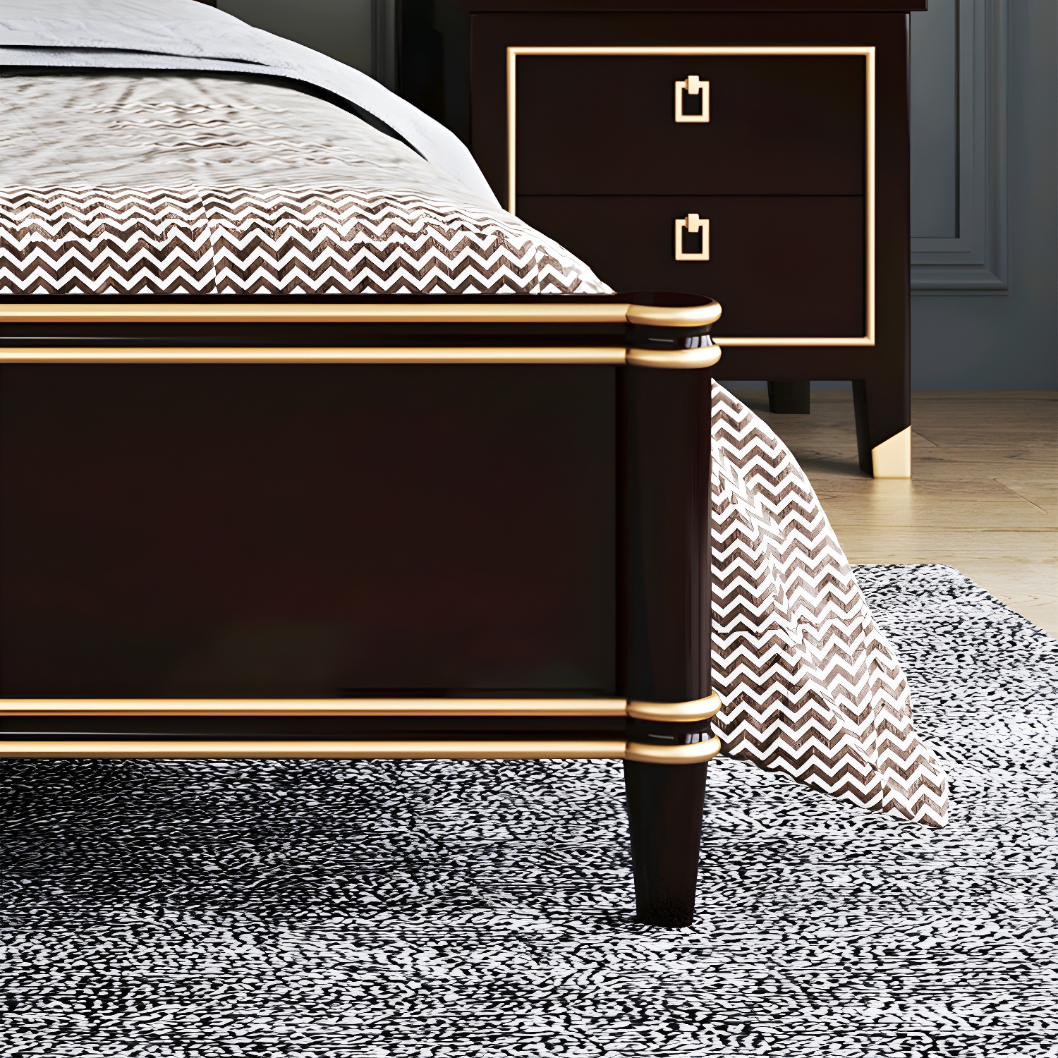 Modern Tufted Bed | Ormau - image 10