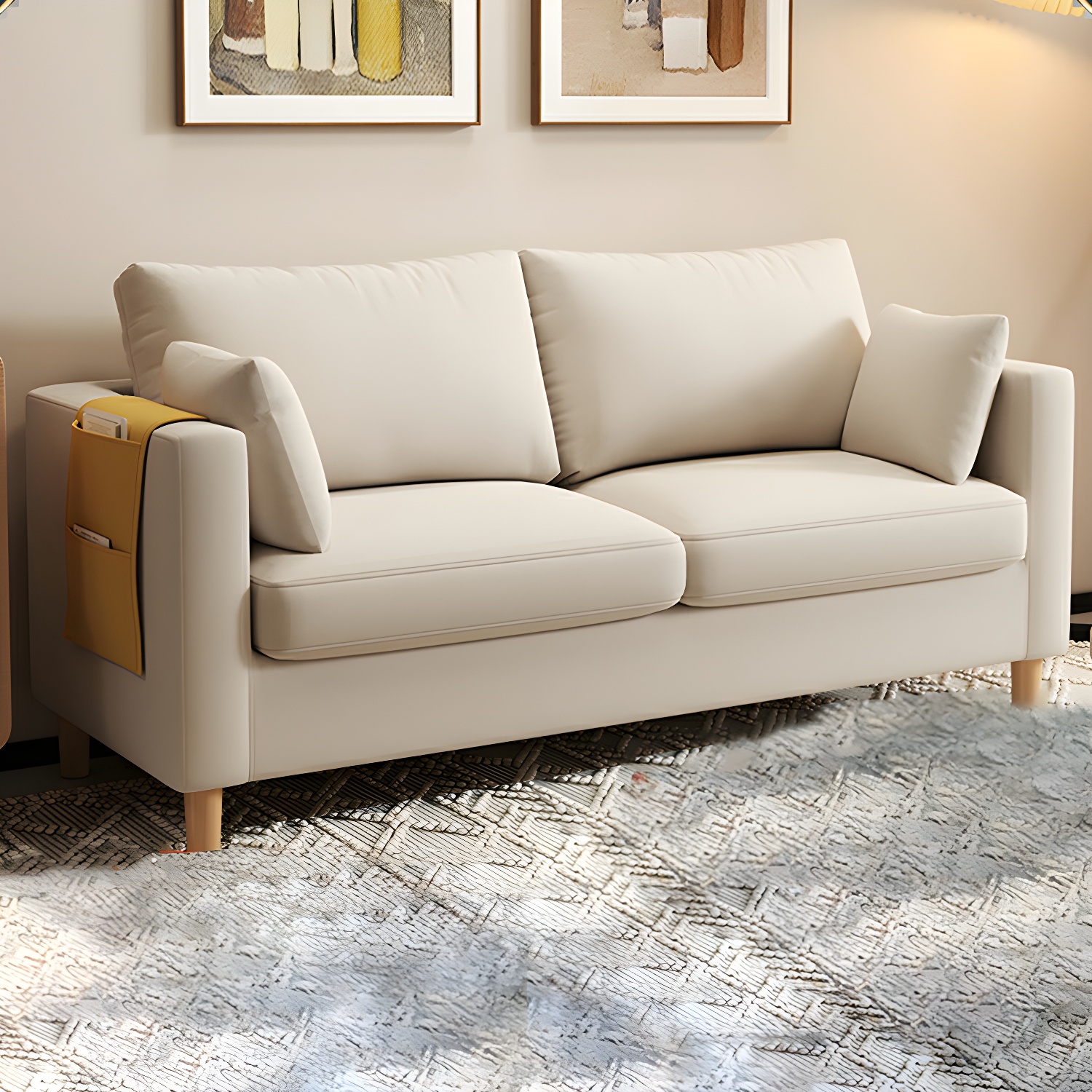 Square Arm Loveseat | Ormau - image 13