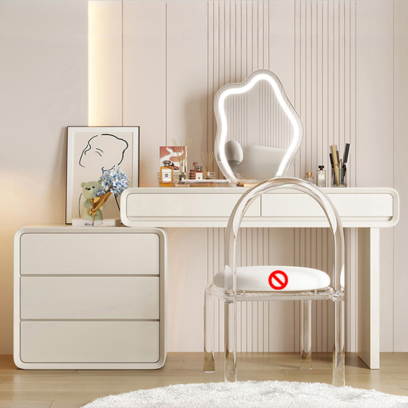 Chalk Vanity Set with Lighted Mirror | Ormau - image 29