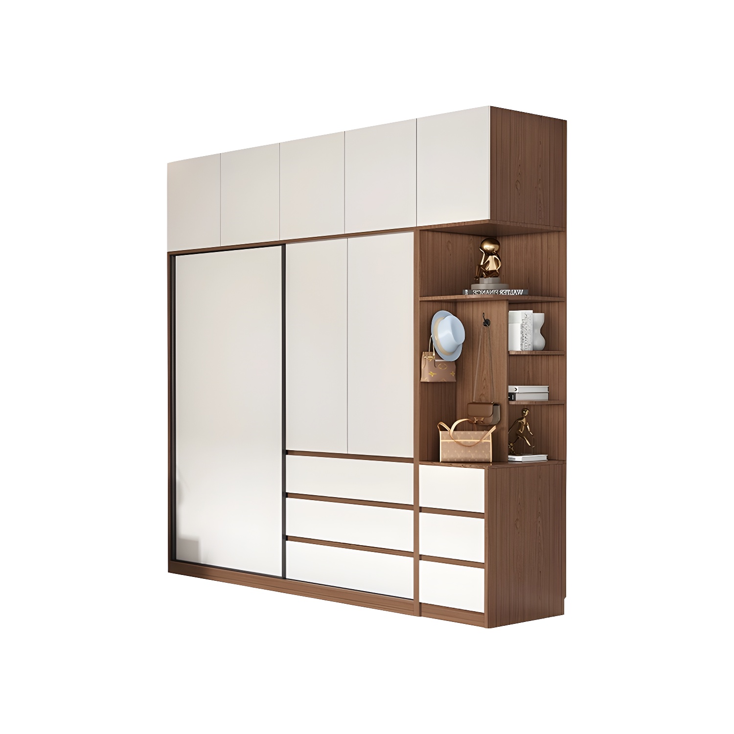 Scandinavian Wardrobe Armoire | Ormau - image 28