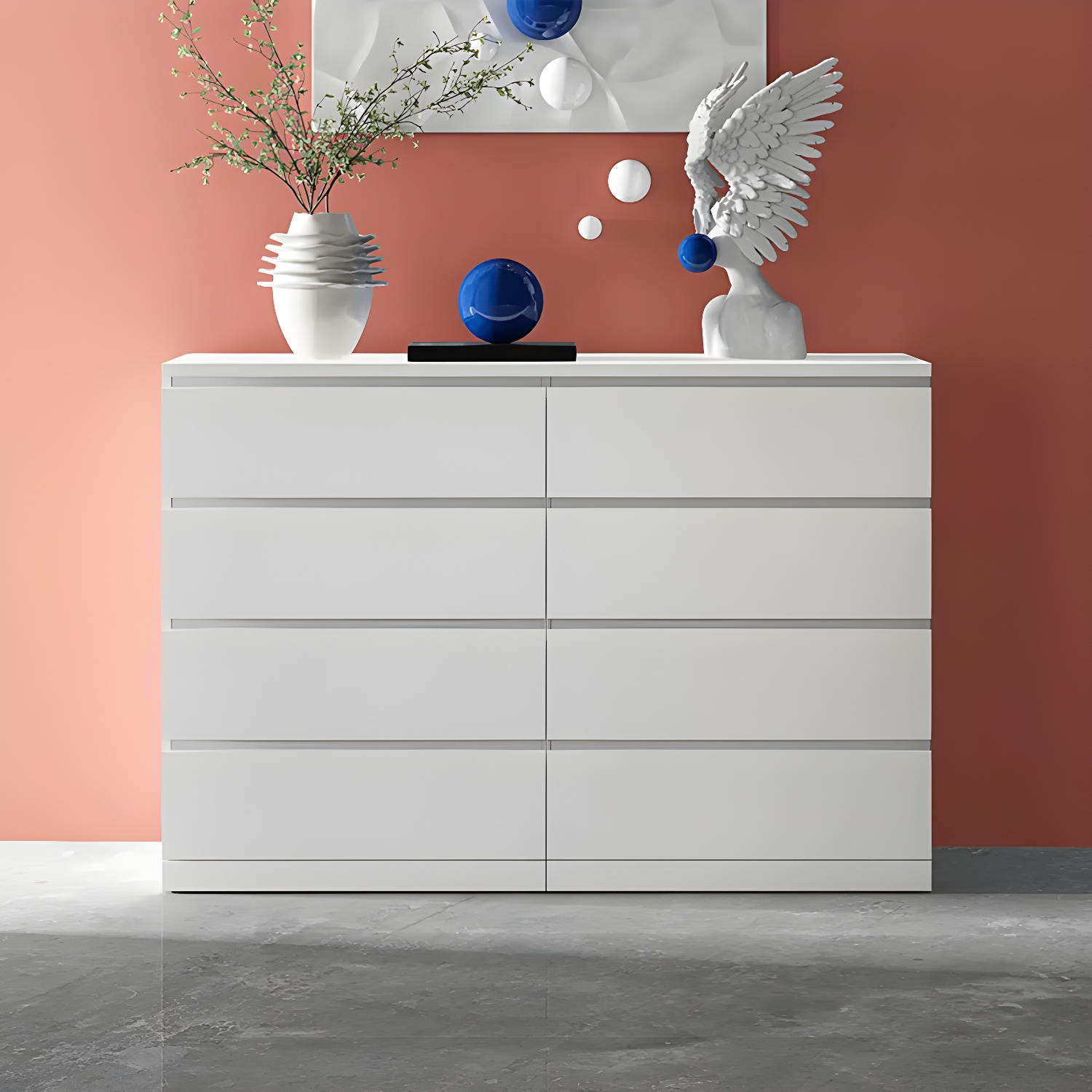 White Modern Chest | Ormau - image 15