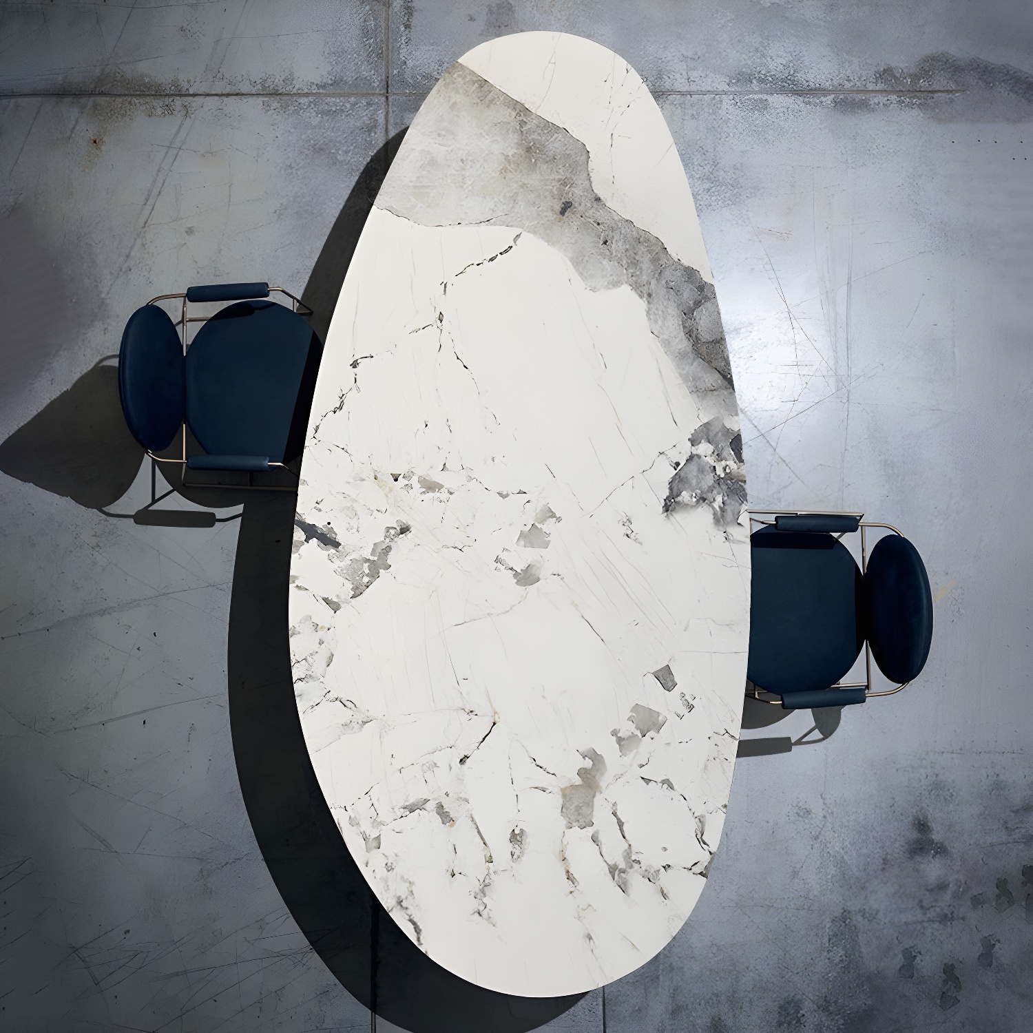Oval Stone Dining Table | Ormau - image 11