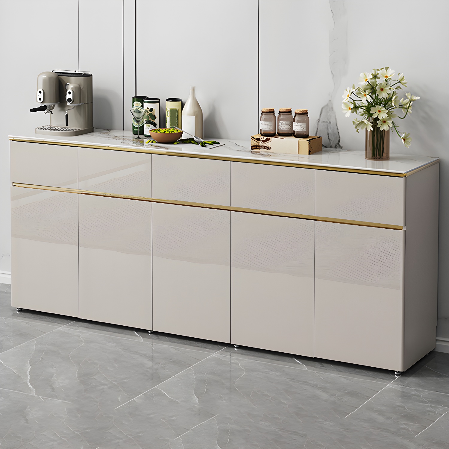 Glass Top Sideboard | Ormau - image 30