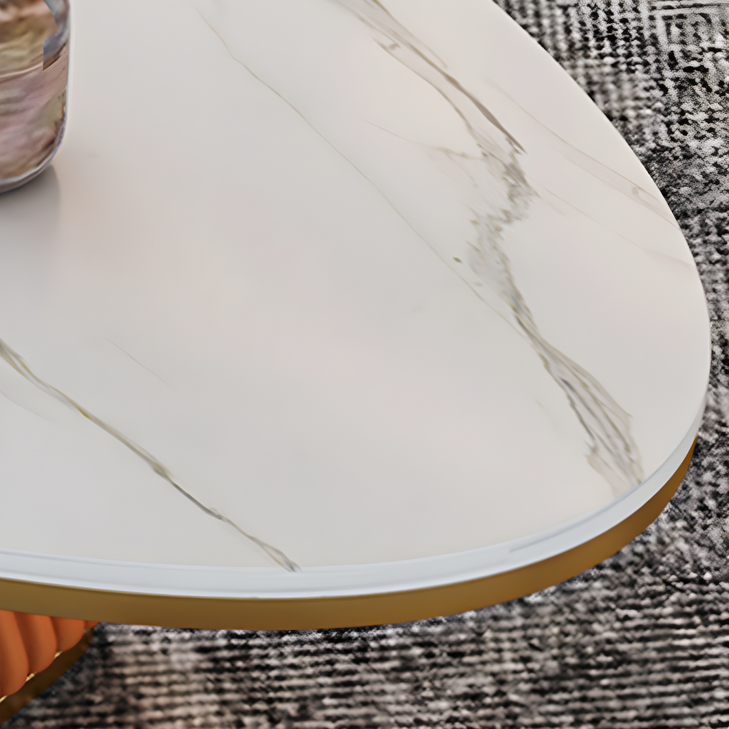 Elliptical Stone Coffee Table | Ormau - image 8