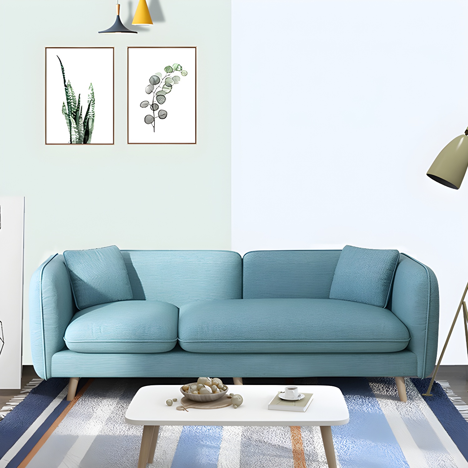 Linen Tuxedo Sofa | Ormau - image 13
