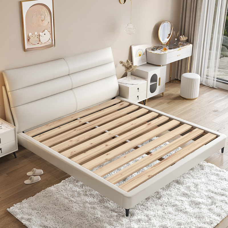 Solid White Timber Bed | Ormau - image 14