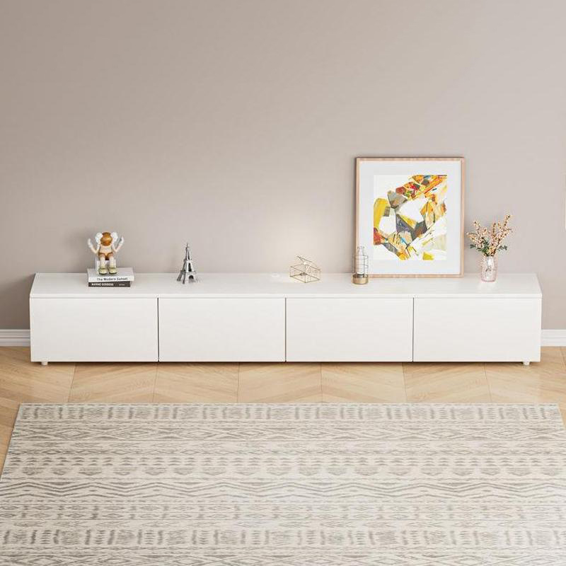 Modern White TV Stand | Ormau - image 23