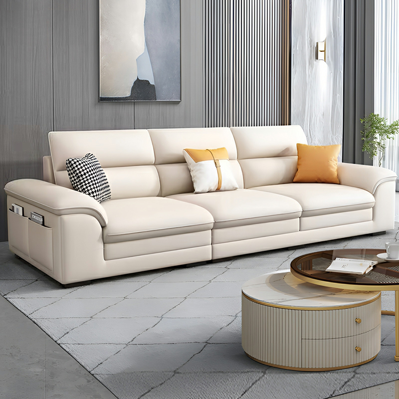 Modern White Sectional Sofa | Ormau - image 3