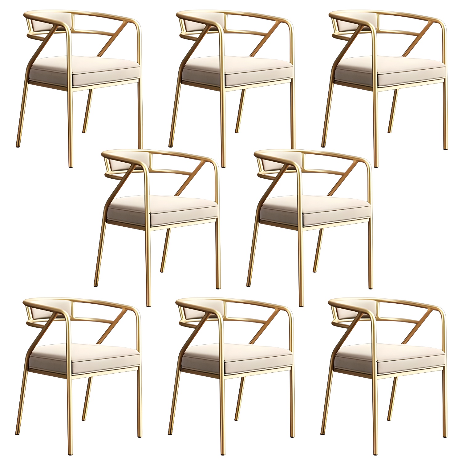 Glam Upholstered Arm Chair | Ormau - image 64