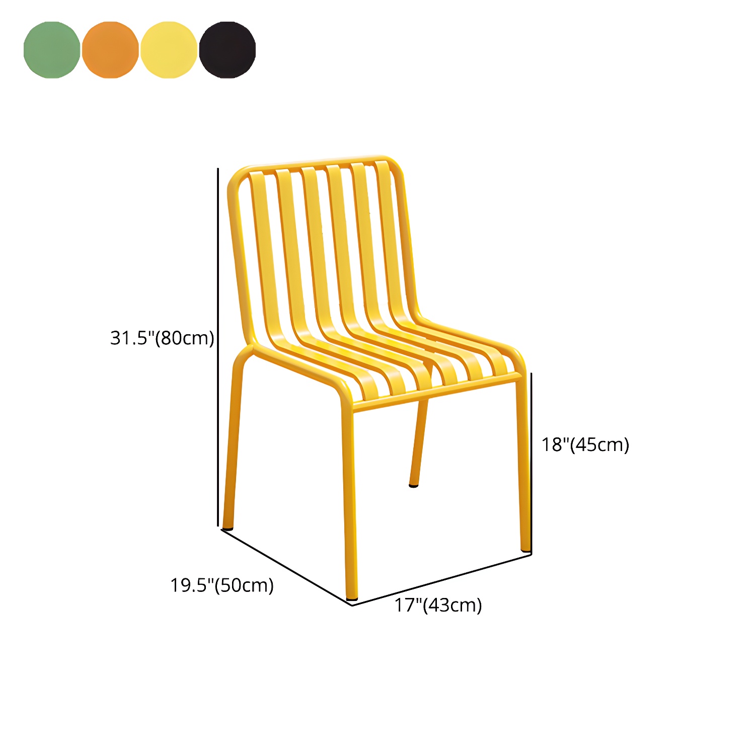 Slat Back Dining Chair | Ormau - image 17